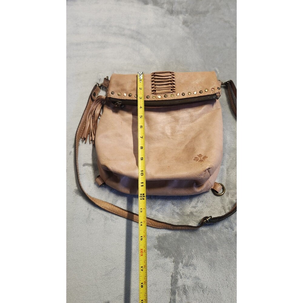 Patricia Nash Washed Denim Luzille Convertible Backpack - Picture 4 of 9